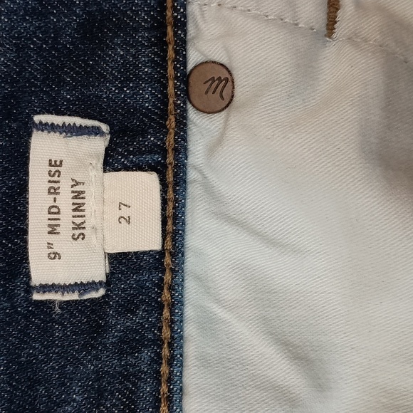 Madewell 9" Mid-Rise Skinny Jeans - Picture 6 of 8